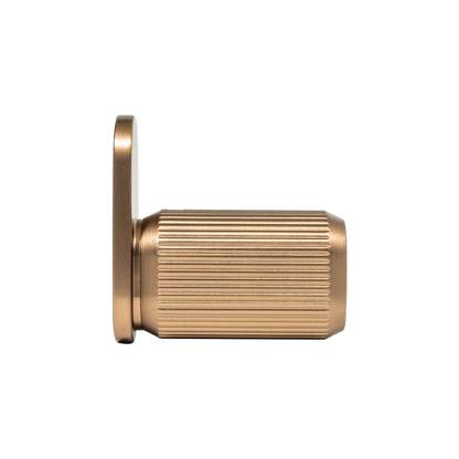 Momo Brooklyn Wall Hook 70mm in Brushed Dark Brass (1)