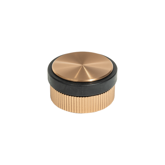 Momo Brooklyn Door Stop 62mm in Brushed Dark Brass