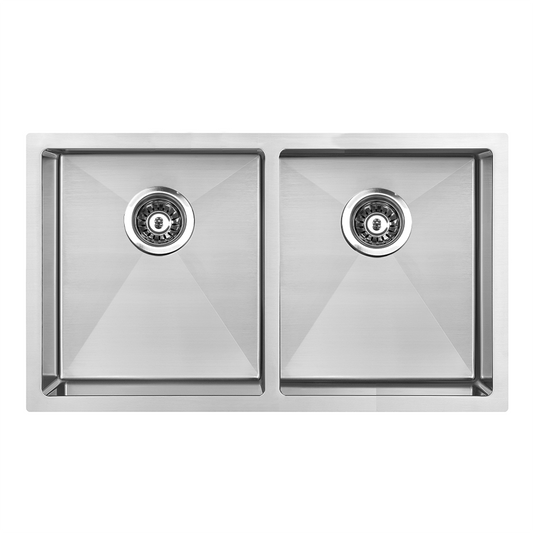 Atlas Handmade Double Bowl Kitchen Sink