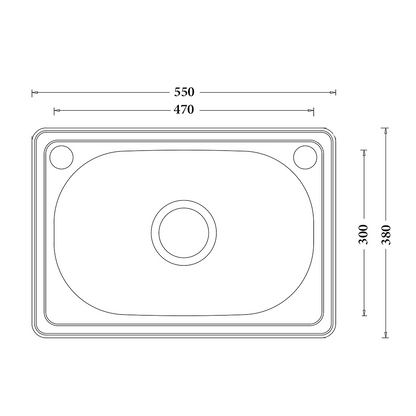 Sofia Insert Laundry Trough (27 Litre)