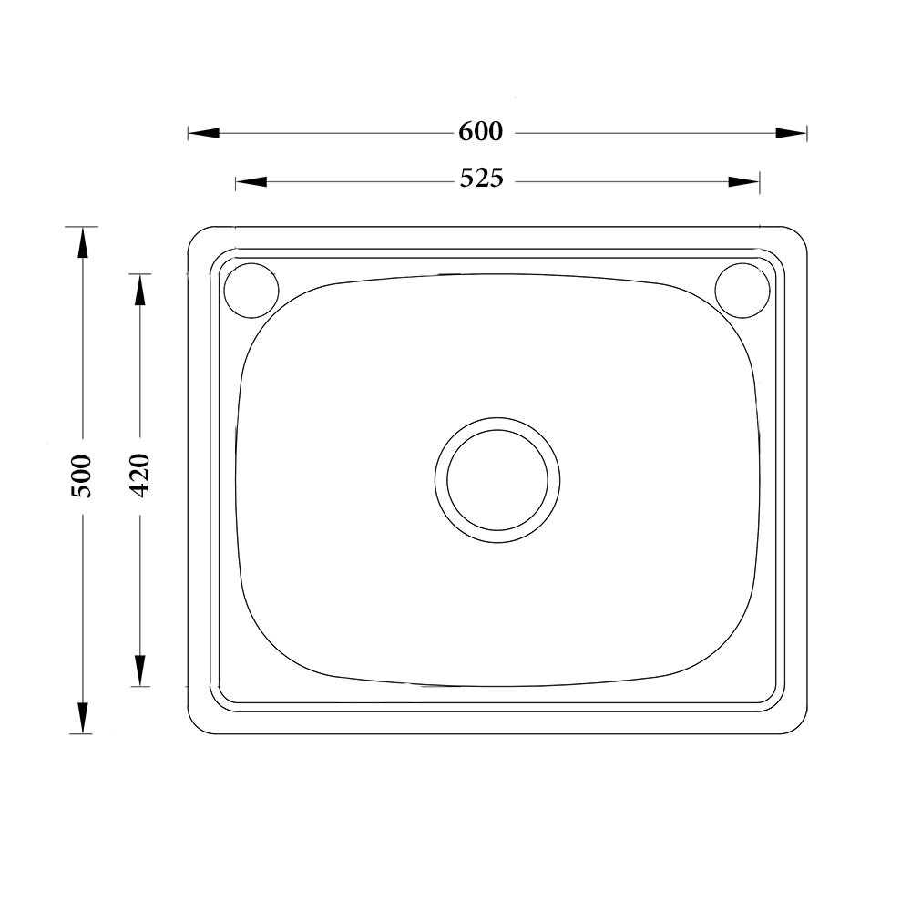 Sofia Insert Laundry Trough (45 Litre)
