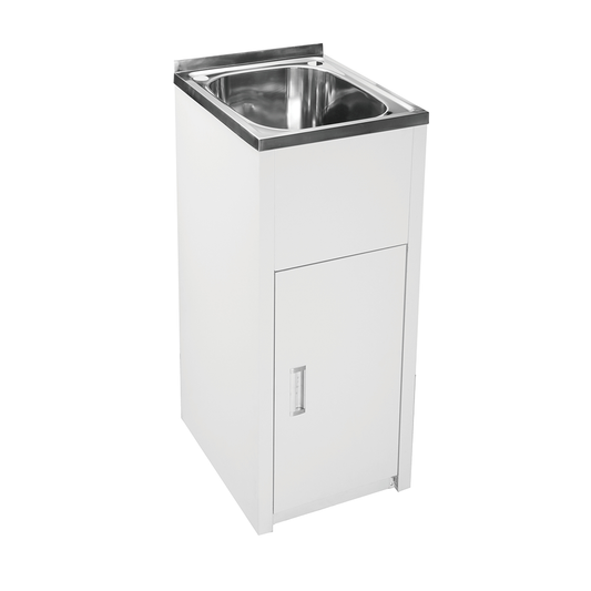 Tulsa Laundry Trough with Metal Cabinet (27 litre)
