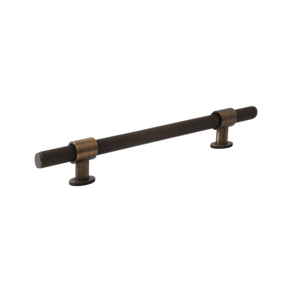 Momo Belgravia Knurled Bar Pull Solid Brass 160mm in Bronze