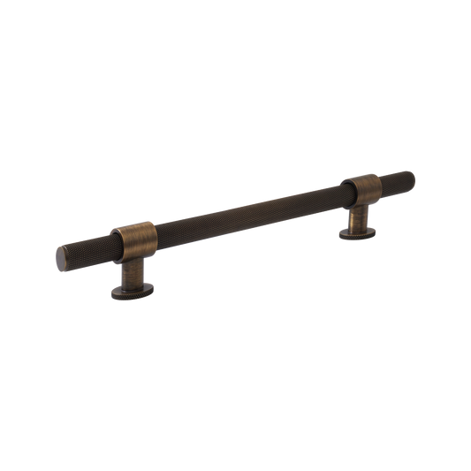 Momo Belgravia Knurled Bar Pull Solid Brass 160mm in Bronze
