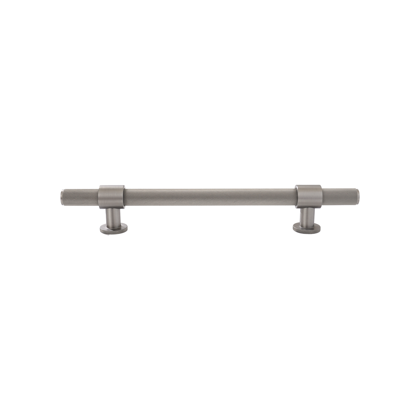 Momo Belgravia Knurled Bar Pull Solid Brass 160mm in Dull Brushed Nickel (1)