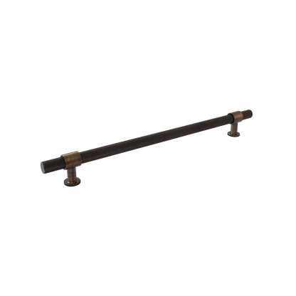 Momo Belgravia Knurled Bar Pull Solid Brass 320mm in Bronze