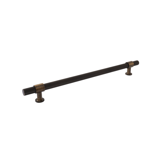 Momo Belgravia Knurled Bar Pull Solid Brass 320mm in Bronze