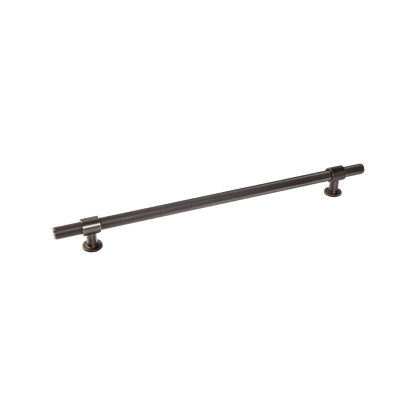 Momo Belgravia Knurled Bar Pull Solid Brass 320mm in Dark Bronze