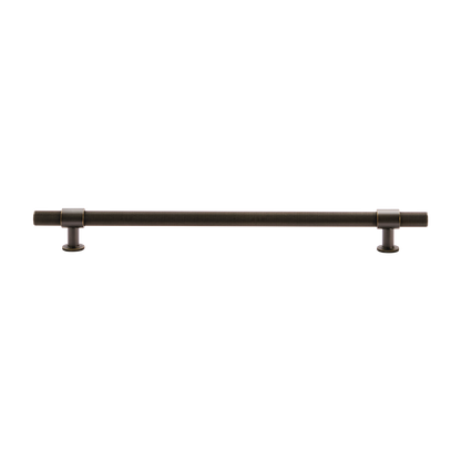 Momo Belgravia Knurled Bar Pull Solid Brass 320mm in Dark Bronze (1)