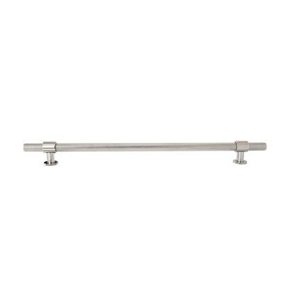 Momo Belgravia Knurled Bar Pull Solid Brass 320mm in Polished Nickel (1)