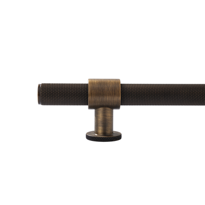Momo Belgravia Knurled Solid Brass Door Pull Handle In Bronze (2)