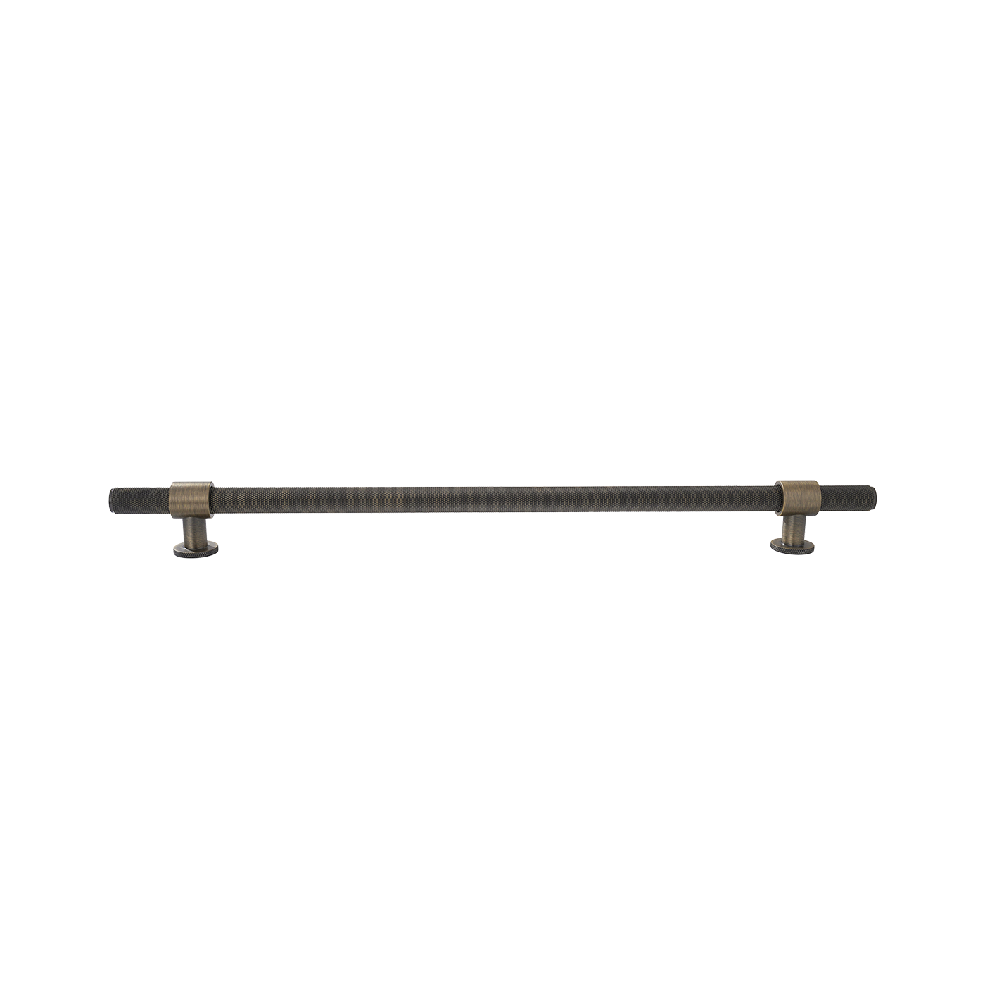 Momo Belgravia Knurled Solid Brass Door Pull Handle In Dark Brushed Brass (1)