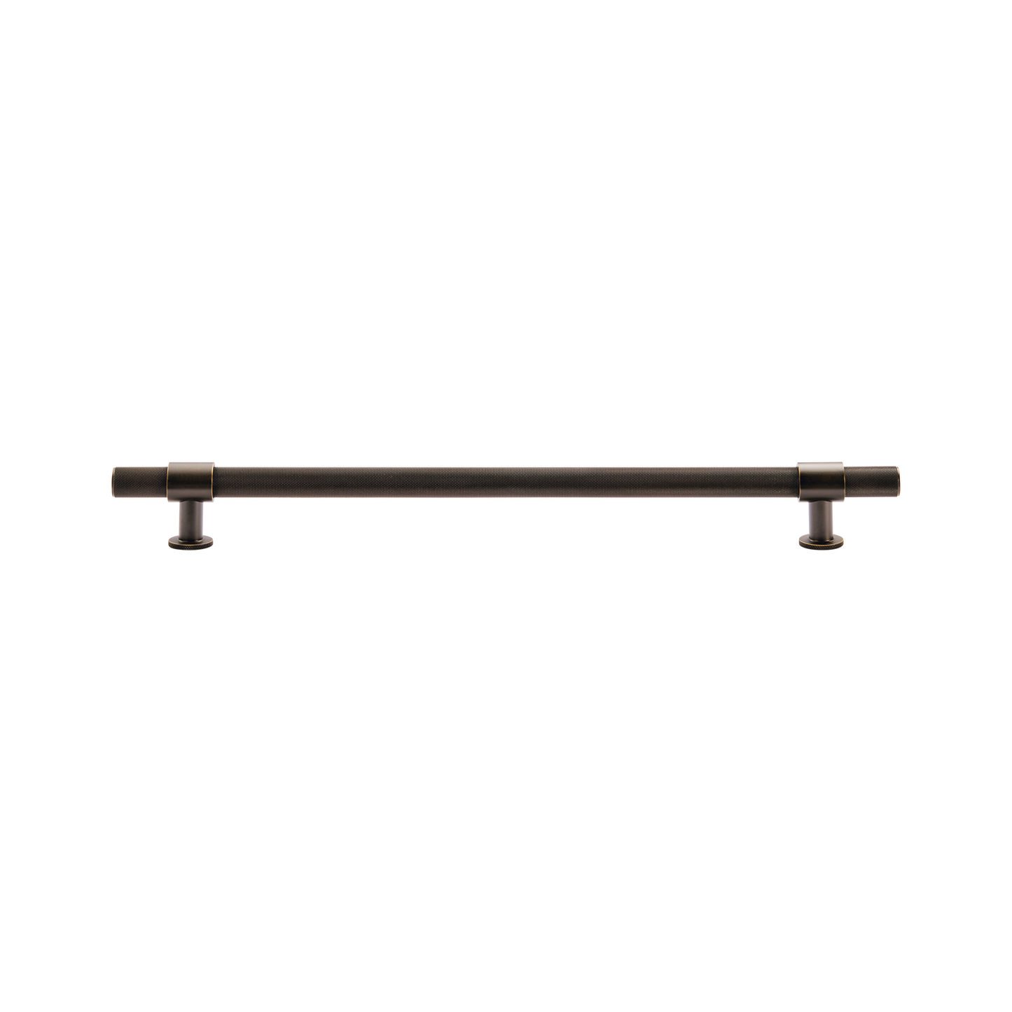 Momo Belgravia Knurled Solid Brass Door Pull Handle In Dark Bronze (1)