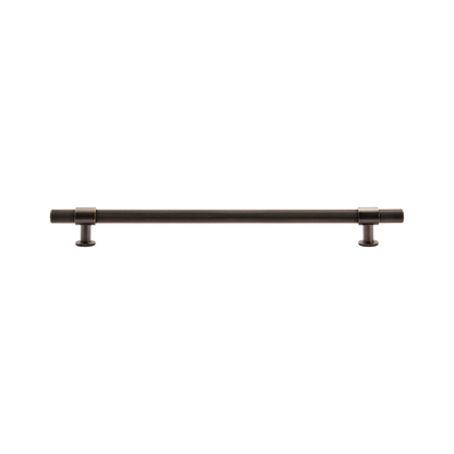 Momo Belgravia Knurled Solid Brass Door Pull Handle In Dark Bronze (1)