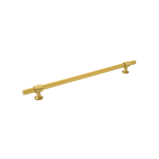 Momo Belgravia Knurled Appliance Pull Solid Brass 416mm in Brushed Satin Brass
