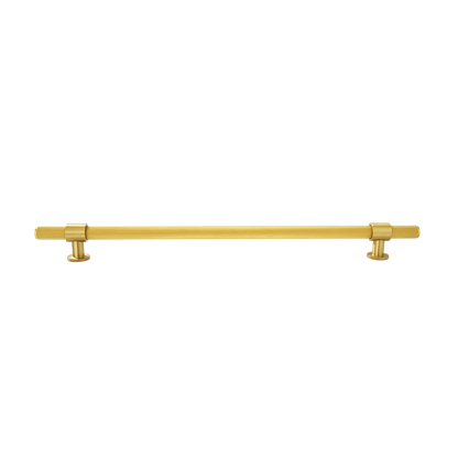 Momo Belgravia Knurled Appliance Pull Solid Brass 416mm in Brushed Satin Brass (1)