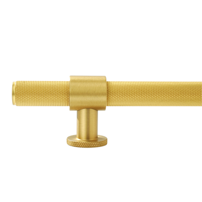 Momo Belgravia Knurled Appliance Pull Solid Brass 416mm in Brushed Satin Brass (2)