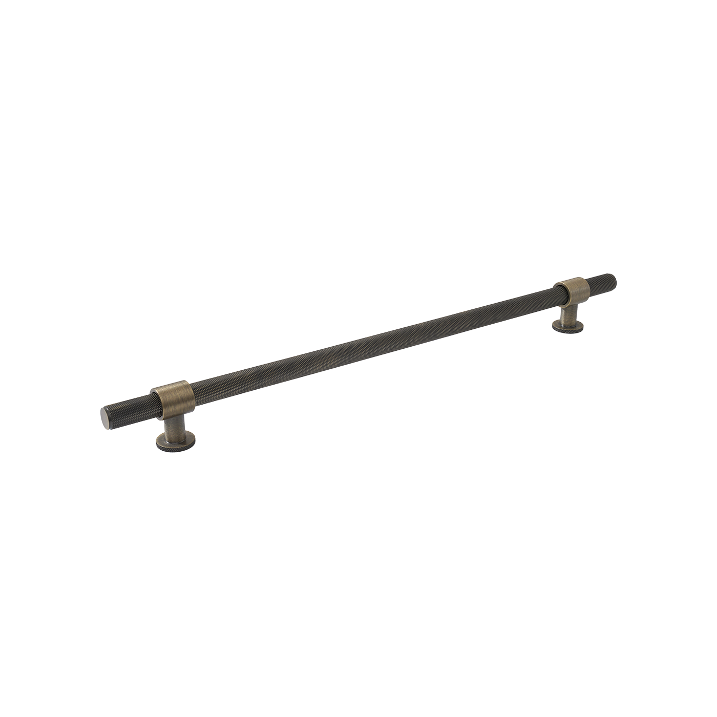Momo Belgravia Knurled Appliance Pull Solid Brass 416mm in Dark Brushed Brass