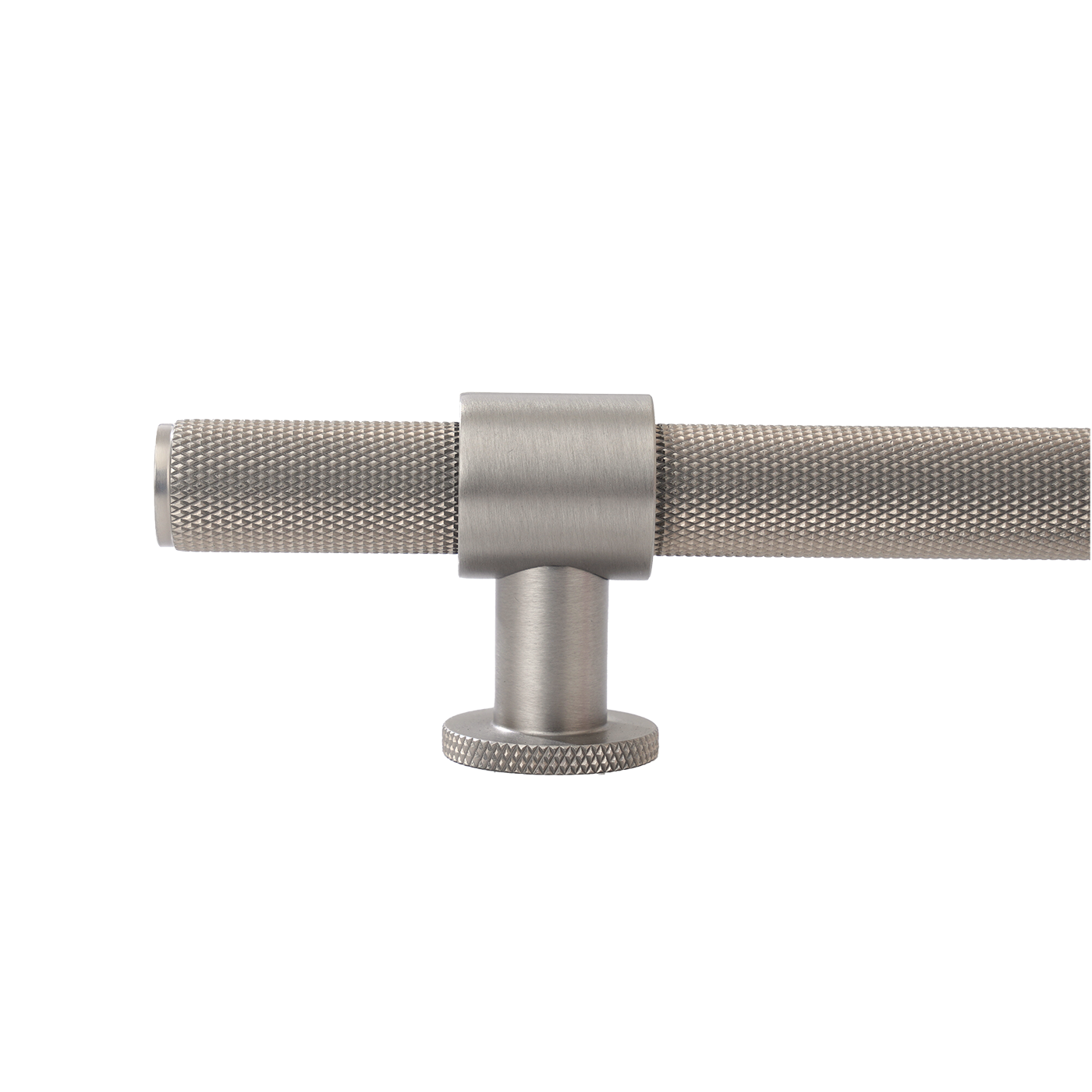 Momo Belgravia Knurled Appliance Pull Solid Brass 416mm in Dull Brushed Nickel (2)