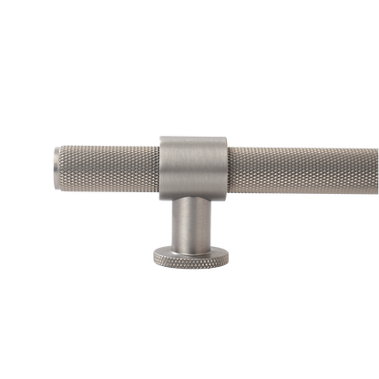 Momo Belgravia Knurled Appliance Pull Solid Brass 416mm in Dull Brushed Nickel (2)