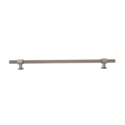 Momo Belgravia Knurled Appliance Pull Solid Brass 416mm in Dull Brushed Nickel (1)