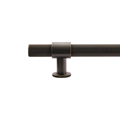 Momo Belgravia Knurled Appliance Pull Solid Brass 416mm in Dark Bronze (2)