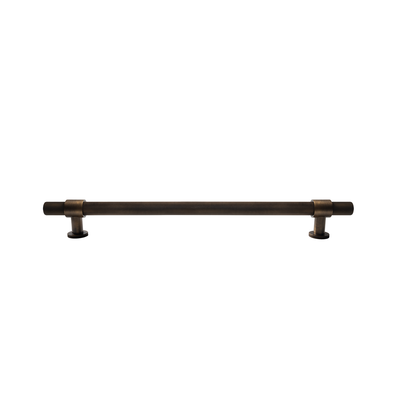 Momo Belgravia Knurled Solid Brass Entrance Pull Handle In Bronze (1)