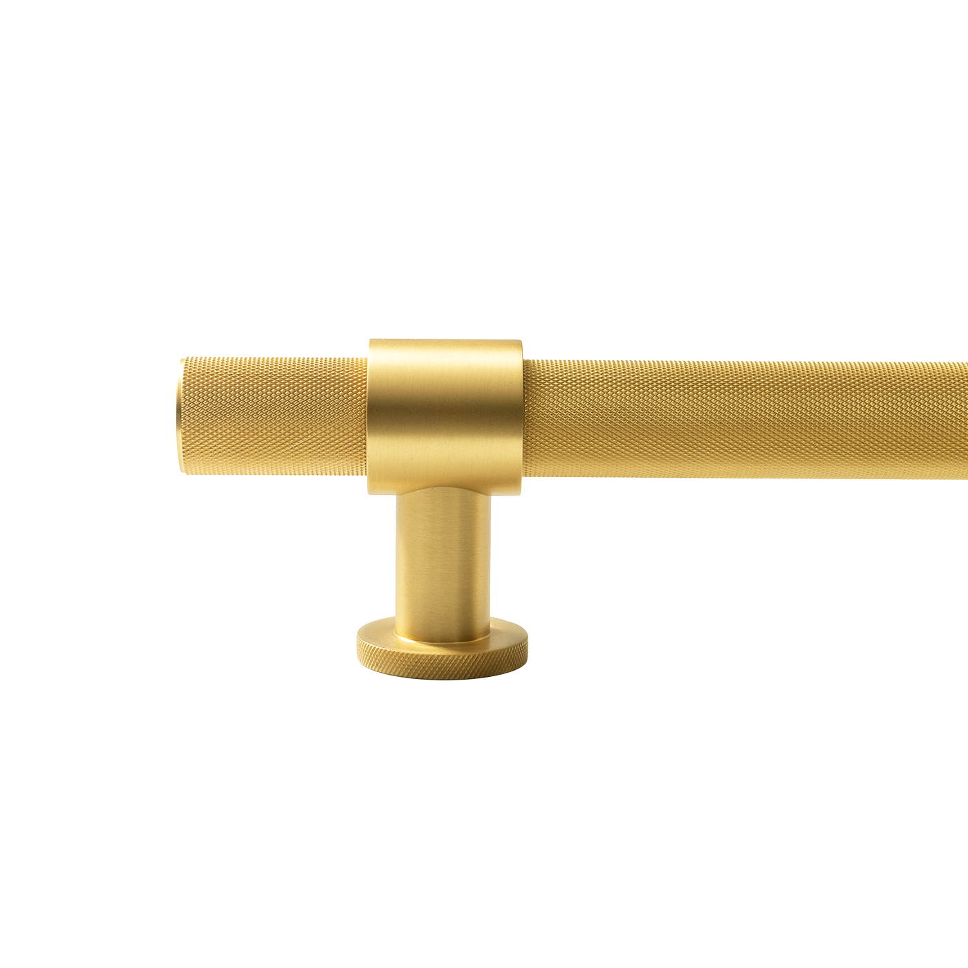 Momo Belgravia Knurled Solid Brass Entrance Pull Handle In Brushed Satin Brass (2)