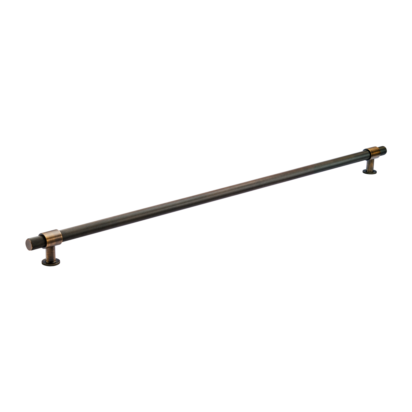 Momo Belgravia Knurled Bar Pull Solid Brass 800mm in Bronze