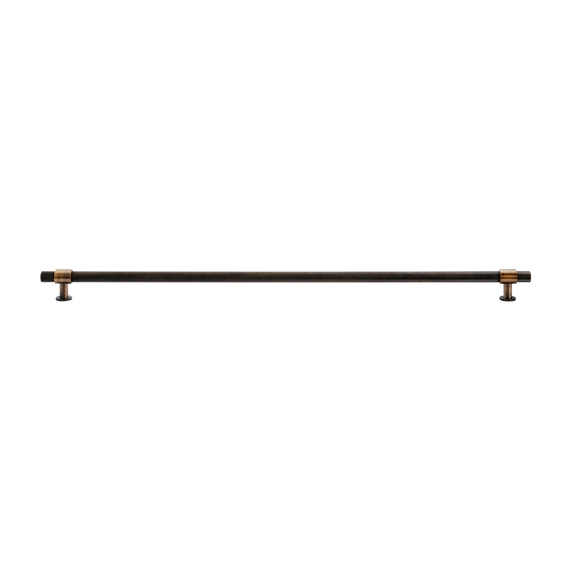 Momo Belgravia Knurled Bar Pull Solid Brass 800mm in Bronze (1)