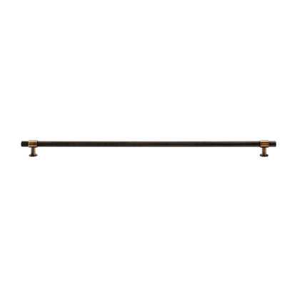 Momo Belgravia Knurled Bar Pull Solid Brass 800mm in Bronze (1)
