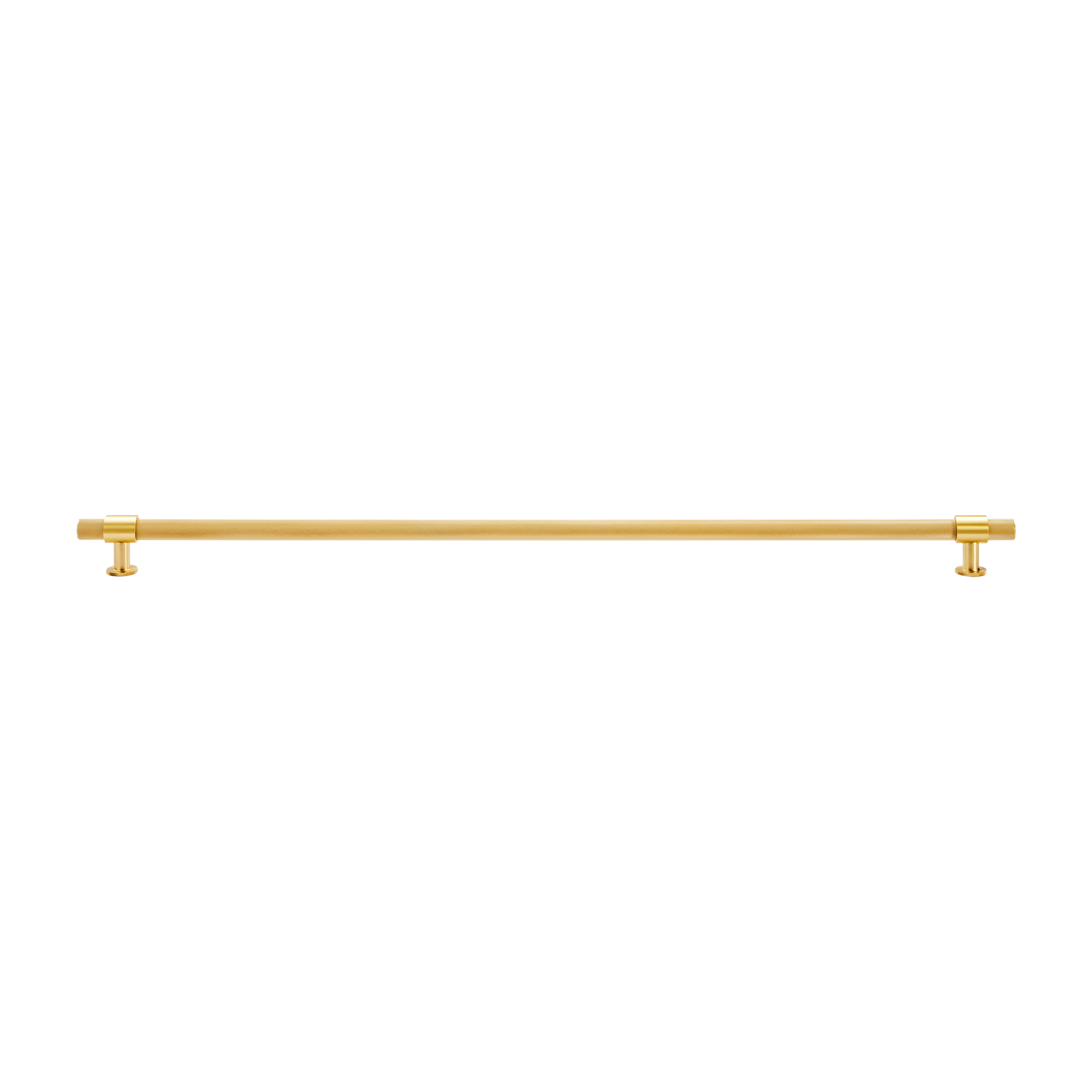 Momo Belgravia Knurled Bar Pull Solid Brass 800mm in Brushed Satin Brass (1)
