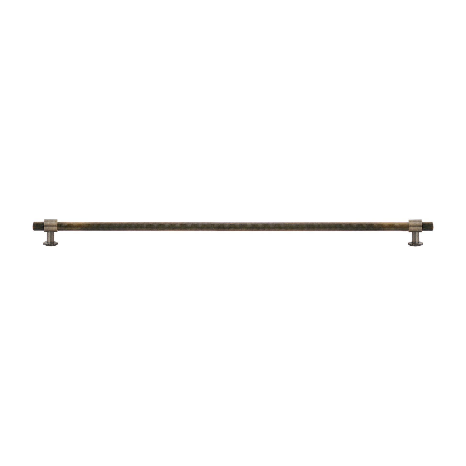 Momo Belgravia Knurled Bar Pull Solid Brass 800mm in Dark Brushed Brass (1)