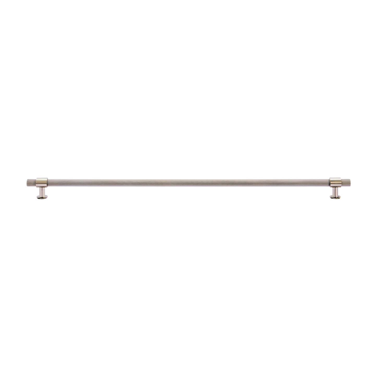 Momo Belgravia Knurled Bar Pull Solid Brass 800mm in Dull Brushed Nickel (1)