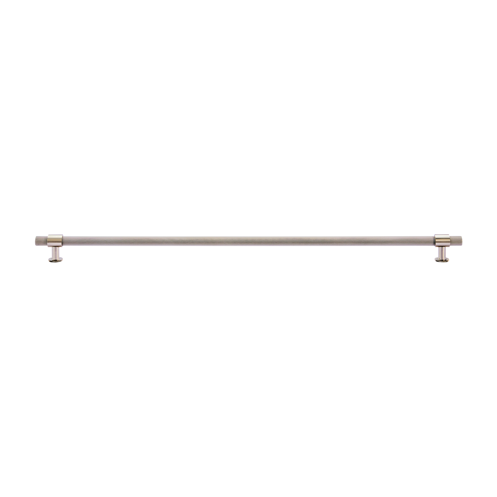 Momo Belgravia Knurled Bar Pull Solid Brass 800mm in Dull Brushed Nickel (1)