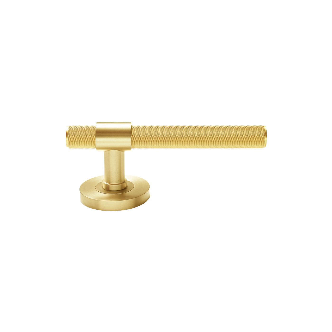 Momo Belgravia Solid Brass Knurled Mortice Lock Privacy Lever Set In Brushed Satin Brass (2)