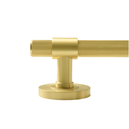 Momo Belgravia Solid Brass Lined Mortice Lock Privacy Lever Set In Brushed Satin Brass (3)
