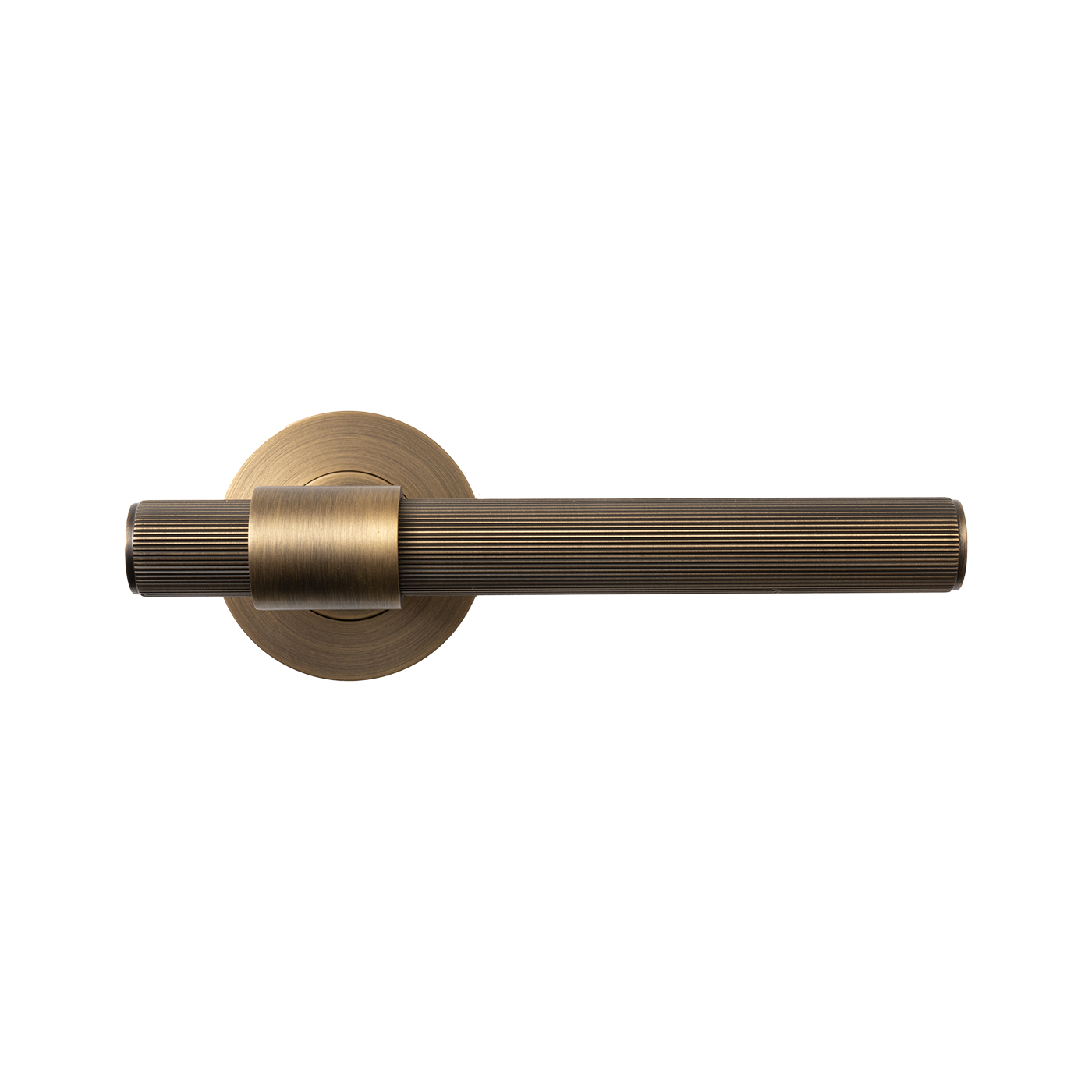Momo Belgravia Solid Brass Lined Lever Entrance Set In Dark Brushed Brass (1)
