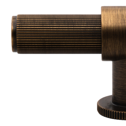 Momo Belgravia Lined T Knob Solid Brass 82mm in Bronze (2)