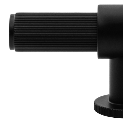 Momo Belgravia Lined T Knob Solid Brass 82mm in Matt Black (2)