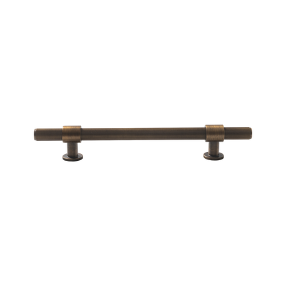 Momo Belgravia Lined Bar Pull Solid Brass 160mm in Bronze (1)