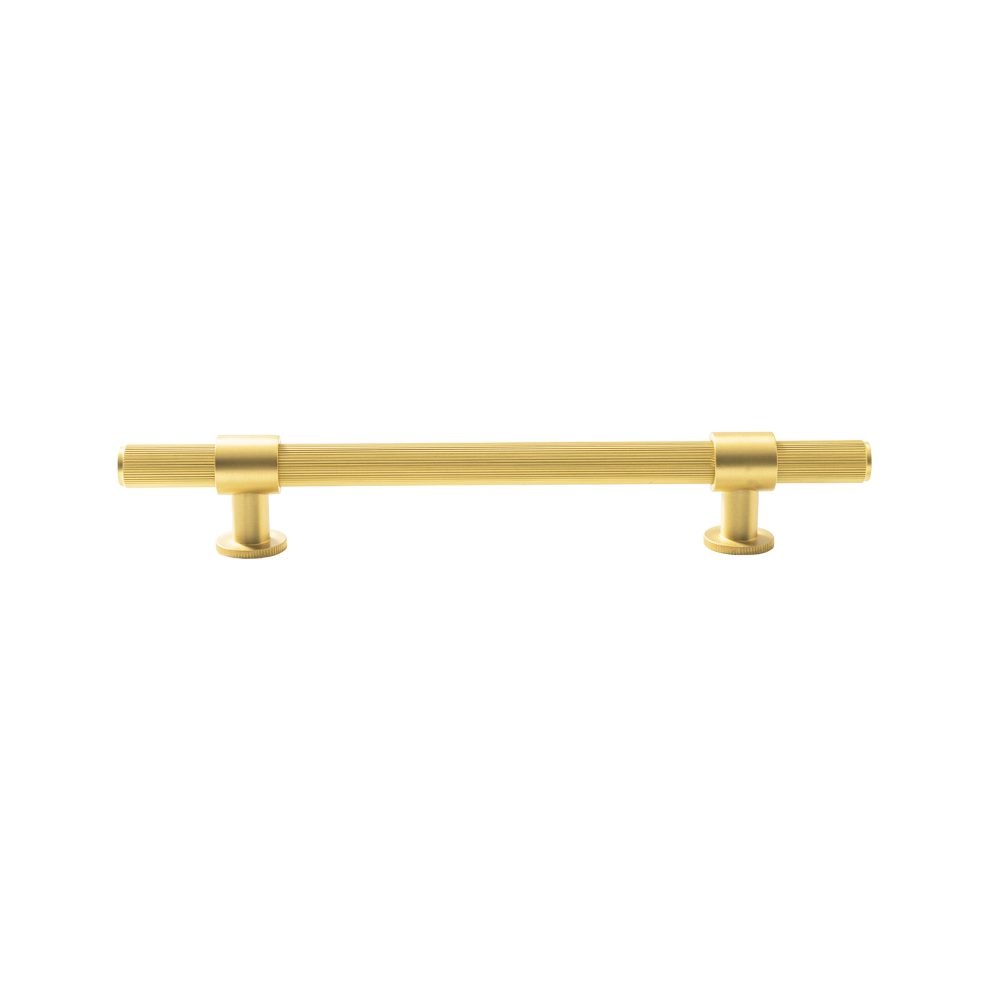 Momo Belgravia Lined Bar Pull Solid Brass 160mm in Brushed Satin Brass (1)