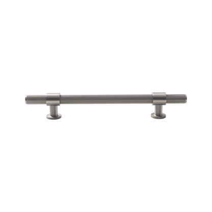 Momo Belgravia Lined Bar Pull Solid Brass 160mm in Dull Brushed Nickel (2)