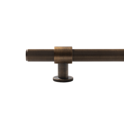 Momo Belgravia Lined Bar Pull Solid Brass 320mm in Bronze (2)