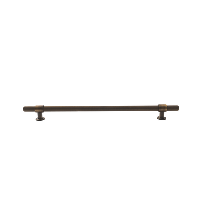 Momo Belgravia Lined Bar Pull Solid Brass 320mm in Dark Brushed Brass (1)