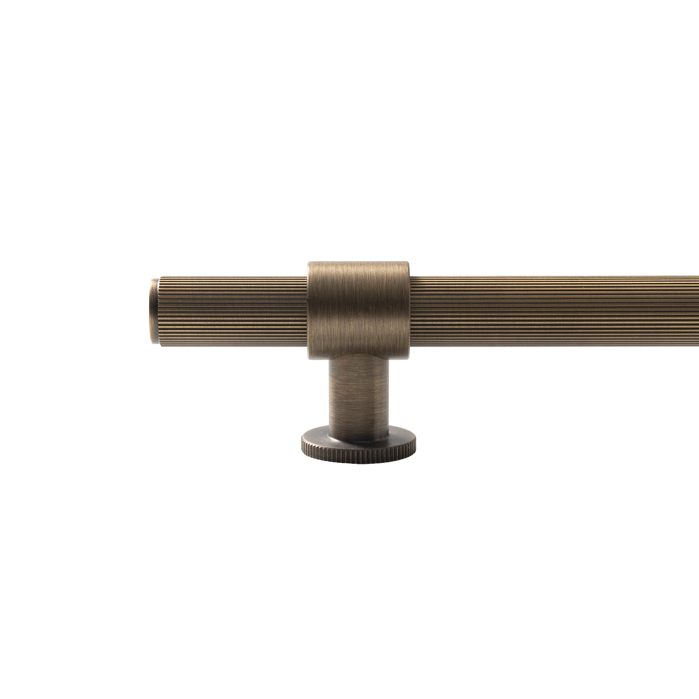 Momo Belgravia Lined Bar Pull Solid Brass 320mm in Dark Brushed Brass (2)