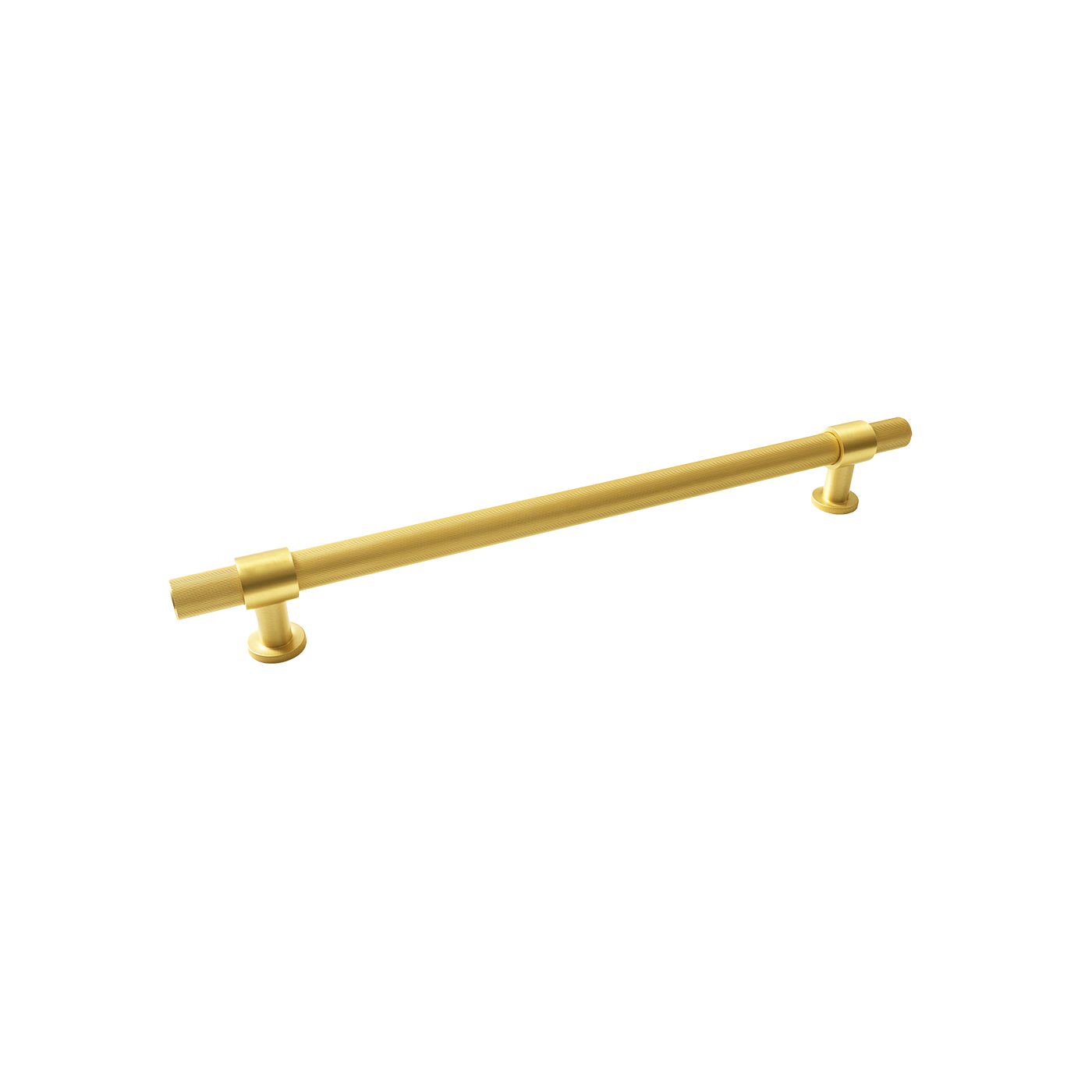 Momo Belgravia Lined Appliance Pull Solid Brass 416mm in Brushed Satin Brass
