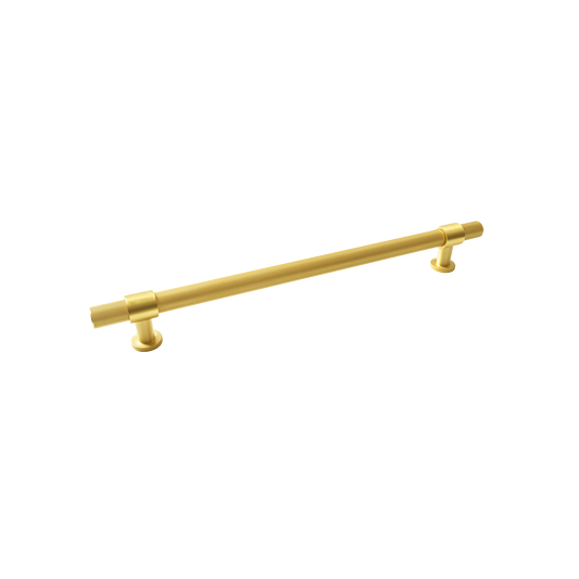 Momo Belgravia Lined Appliance Pull Solid Brass 416mm in Brushed Satin Brass