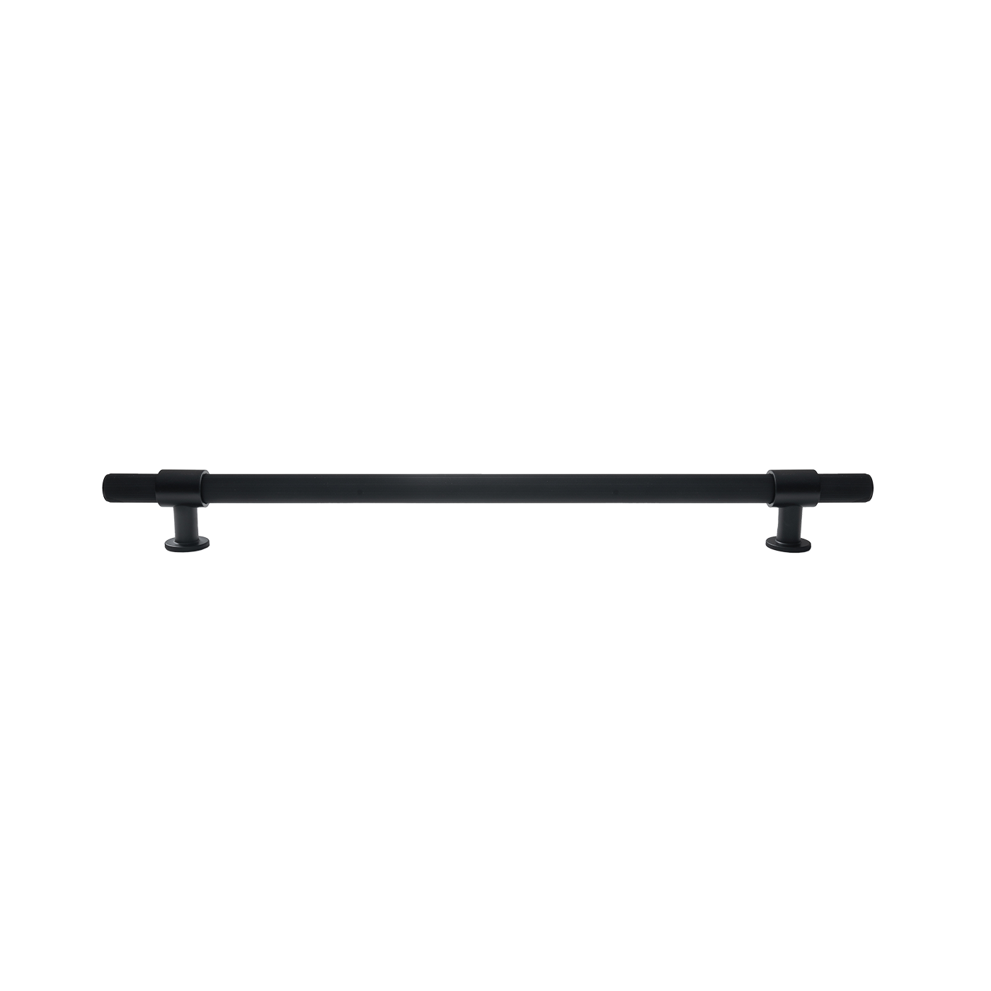 Momo Belgravia Lined Solid Brass Entrance Pull Handle In Matt Black (1)