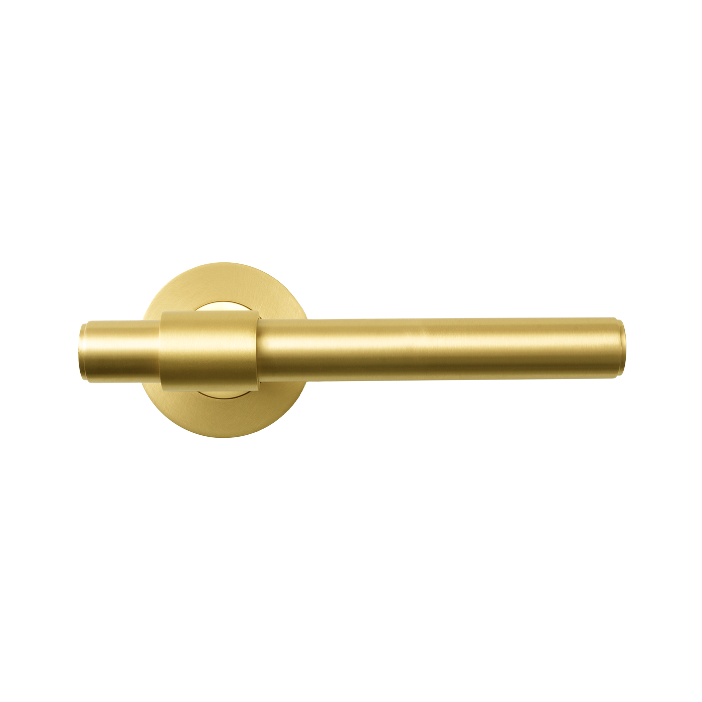 Momo Belgravia Plain Solid Brass Mortice Lock Privacy Lever Set In Brushed Satin Brass (1)